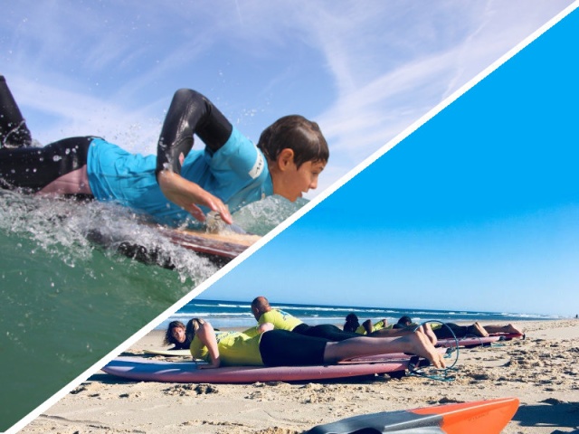 Illustration Silver'Landes de Comprendre le Take Off en Surf : la base d’un bon départ ! 
